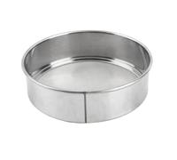 RIZGHWOY Setaccio per Farina, Acciaio Inossidabile, Design a Rete Ultrafine, Resistente Al Calore, per la Cottura in Famiglia e la Preparazione di Torte (15 cm-40 maglie)