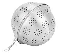 RIZGHWOY Sfera in Acciaio Inossidabile Inossidabile Filtro per gli Accessori per Cottura del tè (Di medie dimensioni)