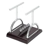 RIZGHWOY Sfere per L'equilibrio del Pendolo, Sfere Decorative per L'equilibrio della Fisica, Giocattoli da Scrivania per Alleviare lo Stress Dell'ufficio Scolastico, Combinazione di Ferro e Plastica