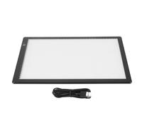 RIZGHWOY Slide Viewer Film Scanner Light Box Ultra Slim A4 Size 3 Livelli di luminosità USB Alimentato con Sorgente Luminosa a LED per le Diapositive Negative per Modifica 'app