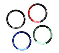 RIZGHWOY Sostituzione Dell'anello della Lunetta Dell'orologio da 4 Pezzi in Alluminio Comodo Accessorio per il Quadrante per la Riparazione Dell'orologio Facile da Trasportare e Utilizzare