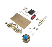 RIZGHWOY Stirling Motor Kit Baja Corporation for Children, Zinklegation/Acciaio Inossidabile Campionali Set di Giocattoli per Scienze di Vetro