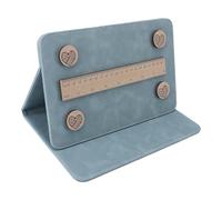 RIZGHWOY Supporto Grafico Portatile a Maglia con una Regola Magnetica per le Arti Dell'ago e il Modello di Gancio (BLUE)
