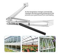 RIZGHWOY Termoautonomo Sensibile Al Calore Solare, Apriscatole Non Elettrico per Serra, Previene il Surriscaldamento, Ideale per il Giardinaggio, Si Apre e Chiude con il Cambiamento di Temperatura