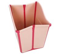 RIZGHWOY Vasca da Bagno Pieghevole per Bambini, Vasca da Bagno Portatile di Grandi Dimensioni, Antiscivolo, per Viaggi, Uso Domestico, Pieghevole in Plastica Premium (PINK)