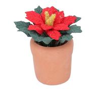 RIZGHWOY Vaso da Fiori in Miniatura per Casa delle Bambole in Scala 1:12 Realizzato in Argilla Resina, Ideale per Creare Scenari Squisiti nel Tuo Mondo in Miniatura