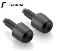 RIZOMA COPPIA TERMINALE MANUBRIO NERO MA302B