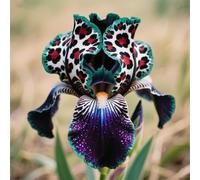 Rizoma di iris&resistenti al freddo e alla siccità,adatte per la decorazione di giardini e balconi/belle/adatte come regali per le feste-6Rizoma-F