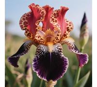 Rizoma di iris&resistenti al freddo e alla siccità,adatte per la decorazione di giardini e balconi/belle/adatte come regali per le feste-8Rizoma-B