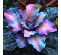 Rizoma hosta/hosta bonsai-Decorazione per Casa e Giardino/per Ogni Spazio/Resistente e Facile da Curare/Colore Vivido-8 Rhizome-B