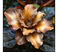 Rizoma Hosta/Hosta-Rizomi di Hosta-Colore Vivido/Decorazione per Casa e Giardino/Per Ogni Spazio/Resistente e Facile da Curare-4 Rhizome-A