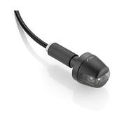 RIZOMA SGUARDO FRECCIA INTEGRATA LED TERMINALE MANUBRIO NERO UNIVERSALE MOTO