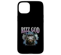 Rizz God Funny Monkey Rizzler Meme Skibidi Sigma Teen Boy Custodia per iPhone 15 Plus
