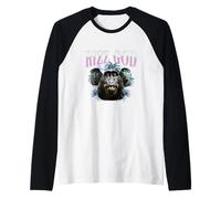 Rizz God Funny Monkey Rizzler Meme Skibidi Sigma Teen Boy Maglia con Maniche Raglan