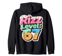 Rizz Level 67 Meme Shirt Ice Cream Drip Meme Six Seven 6 7 Felpa con Cappuccio