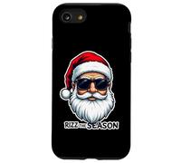 Rizz The Season - Occhiali da sole con Babbo Natale, divertente gioco di parole Custodia per iPhone SE (2020) / 7/8