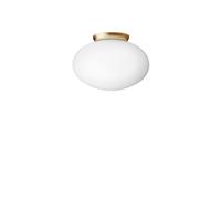 Rizzatto 301 Plafoniera Ottone Satinato/Opale