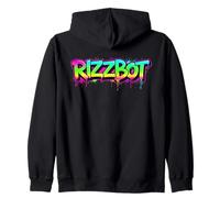 Rizzbot AI Meme Slang Trend 6 7 Six Seven Rizzbot Felpa con Cappuccio