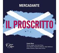 Saverio Mercadante Mercadante: Il Proscritto (CD) Album
