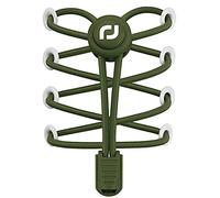 RJ-Sport Lacci Elastici con Chiusura Rapida - Sistema di Allacciatura Rapida per Un Comfort Unico, vestibilità Perfetta e Forte Tenuta - 1 Paio, Nummer 019 - Armeegrün