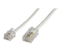 RJ11-RJ45 6M M/M Bianco NEW