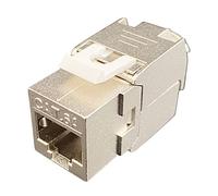 RJ45 CAT6 Tool-Less STP schermato Keystone modulo autobloccante Cat7 CAT6A CAT6 in lega di zinco accoppiatore adattatore adattatore per PC portatile Ethernet Gaming
