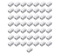 RJ45 Connector Keystone Jack Cat6 RJ45 Extension Coupler Ethernet Netw