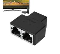 RJ45 Connectors, Ethernet Coupler, Network Cable Extender, Flexible RJ45 Pass-Through, Stable Ethernet Connection, Enhanced Networking, Robust Endurance For RJ45