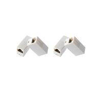 RJ45 F-F Diretto Accoppiatore (4 Pacchetti)