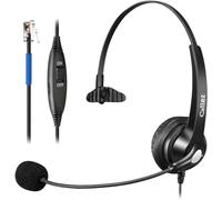 RJ9 Cuffie Telefono Fisso con Microfono Cancellazione del Rumore per Cisco
