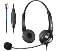 RJ9 Cuffie Telefono Fisso con Microfono per Cisco 6851 6921 7811 7821 7841