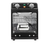 RjcdOPL Sterilizzatore ad alta temperatura massimo 220 °C, 8 l, con timer da 0 a 60 min, per posate in acciaio inox, strumenti per manicure, accessori per parrucchiere, nero