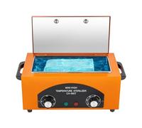RjcdOPL Sterilizzatore ad aria calda 300 W, 220 °C massimo, con controllo della temperatura e timer da 0 a 60 min, per posate in acciaio inox, strumenti per manicure, attrezzature per parrucchieri