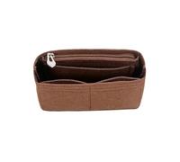 RJGFDSAPO Borsa interna in feltro | Organizzazione della borsa multicolore for gli elementi essenziali(Coffee)