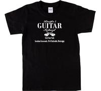 RJJBFKDDK Robert Johnson 'Crossroads' T-Shirt - Devil Guitar Blues, Black Men's