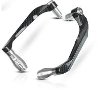 RJKZX Protezione manubrio 22mm Moto Paramani Leva Frizione Freno Protector Paramani Per KAWASAKI J300 J300 2014-2019 2015 2016 2017 2018 2020(Silver)