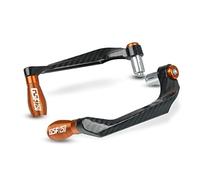 RJKZX Protezione manubrio Per Suzuki GSF1250 BANDIT 2007-2015 2008 Moto CNC Manubrio Manopole Guard Freno Leve Frizione Paramani 22mm Protector(Orange)