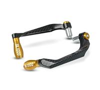 RJKZX Protezione manubrio Per Suzuki V-Strom 1000 DL1000 2014 2015 2016-2018 Moto Manubrio Grip Guard Freno Leve Frizione Paramani 22mm Protector(Gold)