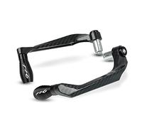 RJKZX Protezione manubrio Per YAMAHA FZ6 Per FAZER 2004-2010 FZ 6 R 2009-2015 Manopole Moto Manubrio Guard Leve Frizione Freno Paramani 22mm Protector(Black)