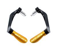 RJKZX Protezione manubrio Per YAMAHA MT-07 MT07 FZ-07 FZ07 MT FZ 07 Moto 7/8 "22mm CNC Manubrio Manopole Guard Freno Frizione Leve Guard Protector(Gold)