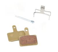 rjpbk 1 Paio Di Pastiglie Freno Scooter Elettrico Compatible with Kaabo Wolf 11+ X Pro King GT Mantis Pro 8 10 VSETT Zero Hydraulic guarnizioni dei freni degli scooter(All-metal 1 Pair)