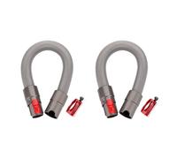 rjpbk 2 tubi flessibili for aspirapolvere, adatti for Dyson, V15 V11 V10 V7, tubo di prolunga e supporto for interruttore blocco grilletto tubo flessibile per aspirazione polvere