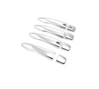 rjpbk Adesivo For Rivestimento Maniglia Porta, Adatto For Renault Kadjar 2015-2018 Cornice Sovrapposta For Modanatura Cromata Rivestimento per sopracciglia dei fari dei veicoli(1 keyhole 2 buttons)