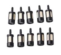 rjpbk Confezione da 10 filtri del carburante, adatti for Zama ZF-1 Stihl, Poulan Husqvarna 1 8 Line K6S5 Sostituzione trimmer for motosega filtro dell'aria del tosaerba