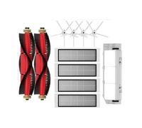 rjpbk Spazzola for aspirapolvere, adatta for Xiaomi, Mi 1 1S/Roborock E3 S4 Max S5 Filtro robot Accessori principali spazzole e filtro per aspirazione(PURPLE)