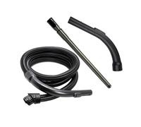 rjpbk Tubi flessibili for aspirapolvere, adatti for C1 C2 C3 C4, estesi da 3,5 m con asta telescopica e manico curvo, parti di ricambio for tubo flessibile per aspirazione polvere