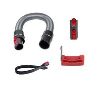 rjpbk Tubo flessibile for aspirapolvere, adatto for Dyson, V8 V10 V7 V11 V12 V15 Kit adattatore for utensili Parti di collegamento ed estensione tubo flessibile per aspirazione polvere