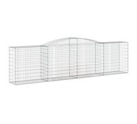 RJPLMFV Cesti per gabbioni Archi, 20 pezzi, 400 x 50 x 100/120 cm, ferro zincato