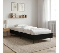 RJPLMFV Cornice per letto 80 x 200 cm in legno di ingegneria | Base a Doghe Rigide, Montaggio Facile, Design Compatto per Piccola Camera