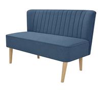 RJPLMFV Divano in Tessuto Couch Divano da ufficio Adatto per camere da letto 117x55,5x77 cm Blu